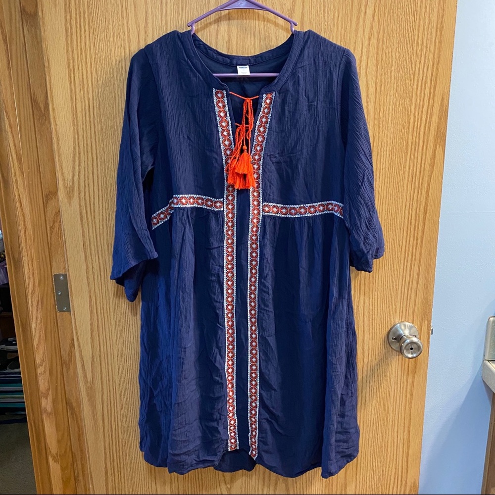 Old Navy Bohemian / Peasant Dress - Picture 1 of 7